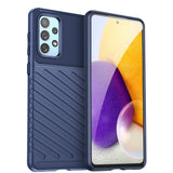 Thunder Case fleksibelt pansret cover til Samsung Galaxy A73 blå