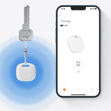 Baseus T2 Pro smart GPS tracker for children's handbag keys white (FMTP000002)