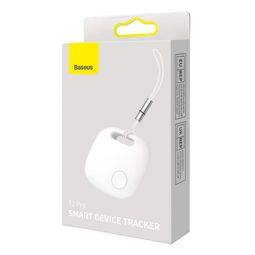 Baseus T2 Pro smart GPS tracker for children's handbag keys white (FMTP000002)