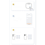 Baseus T2 Pro smart GPS tracker for children's handbag keys white (FMTP000002)