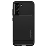 Spigen Rugged Armor Case til Samsung Galaxy S21 FE - Matte sort