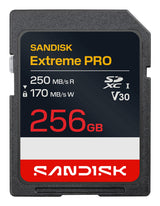 SanDisk Extreme Pro SDXC SDXC 256GB 256GB 250MB/s 250MB/s