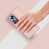 Dux Ducis Skin Pro Holster Cover Flip Cover til Xiaomi 12 Pro pink