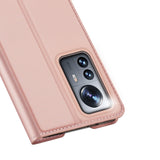 Dux Ducis Skin Pro Holster Cover Flip Cover til Xiaomi 12 Pro pink