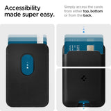 Spigen Valentinus Magnetic Wallet med MagSafe - sort