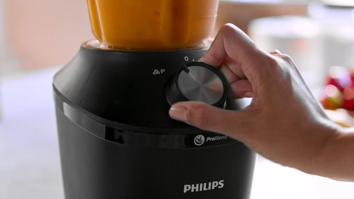 Philips 3000 series HR2191/01 blender 2 L Bordplade blender 600 W Sort, Transparent