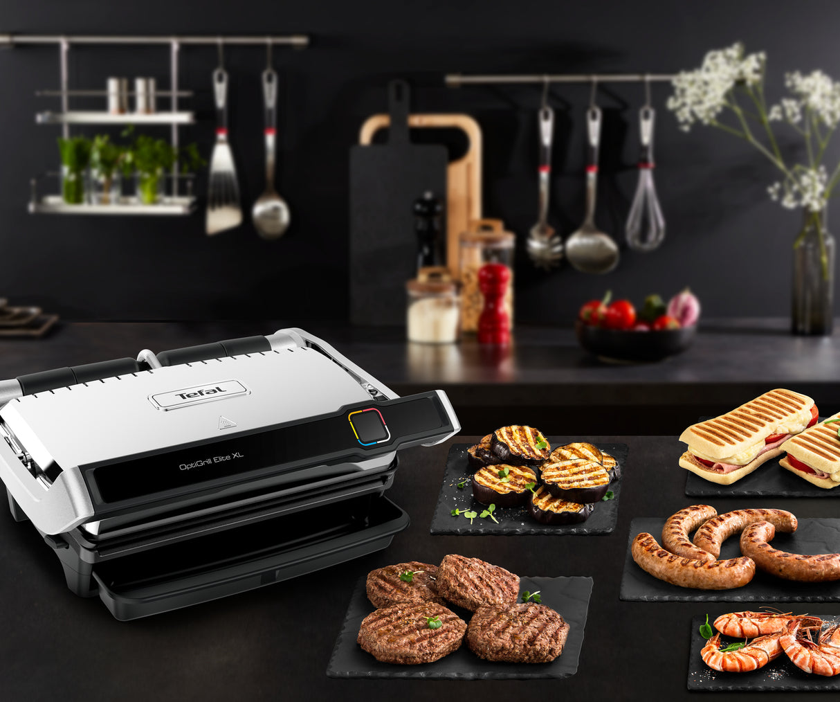 Tefal OptiGrill Elite XL GC760D12 Grill 2200W