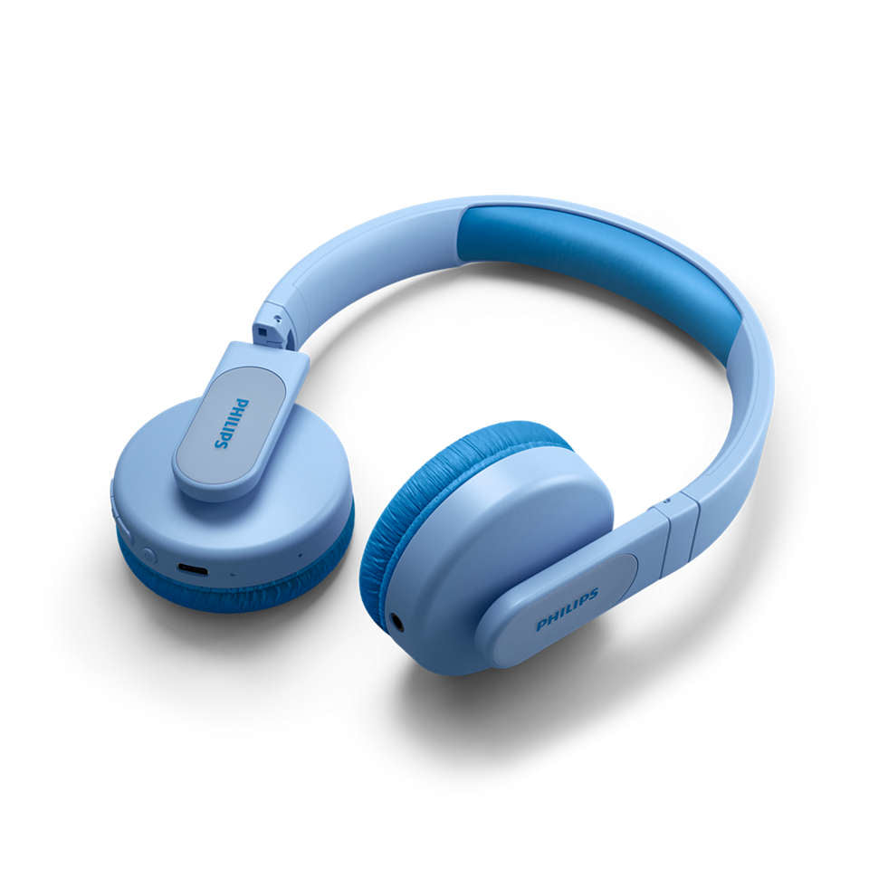 Philips TAK4206BL/00 hovedtelefoner/headset Kabel & trådløs Opkald/musik USB Type-C Bluetooth Blå