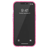 Adidas OR Protective Clear Case Glitter for iPhone 13 Pro / iPhone 13 - Pink