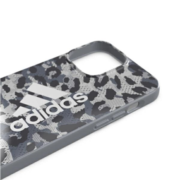Adidas OR SnapCase Leopard Case for iPhone 13 Pro Max - Gray