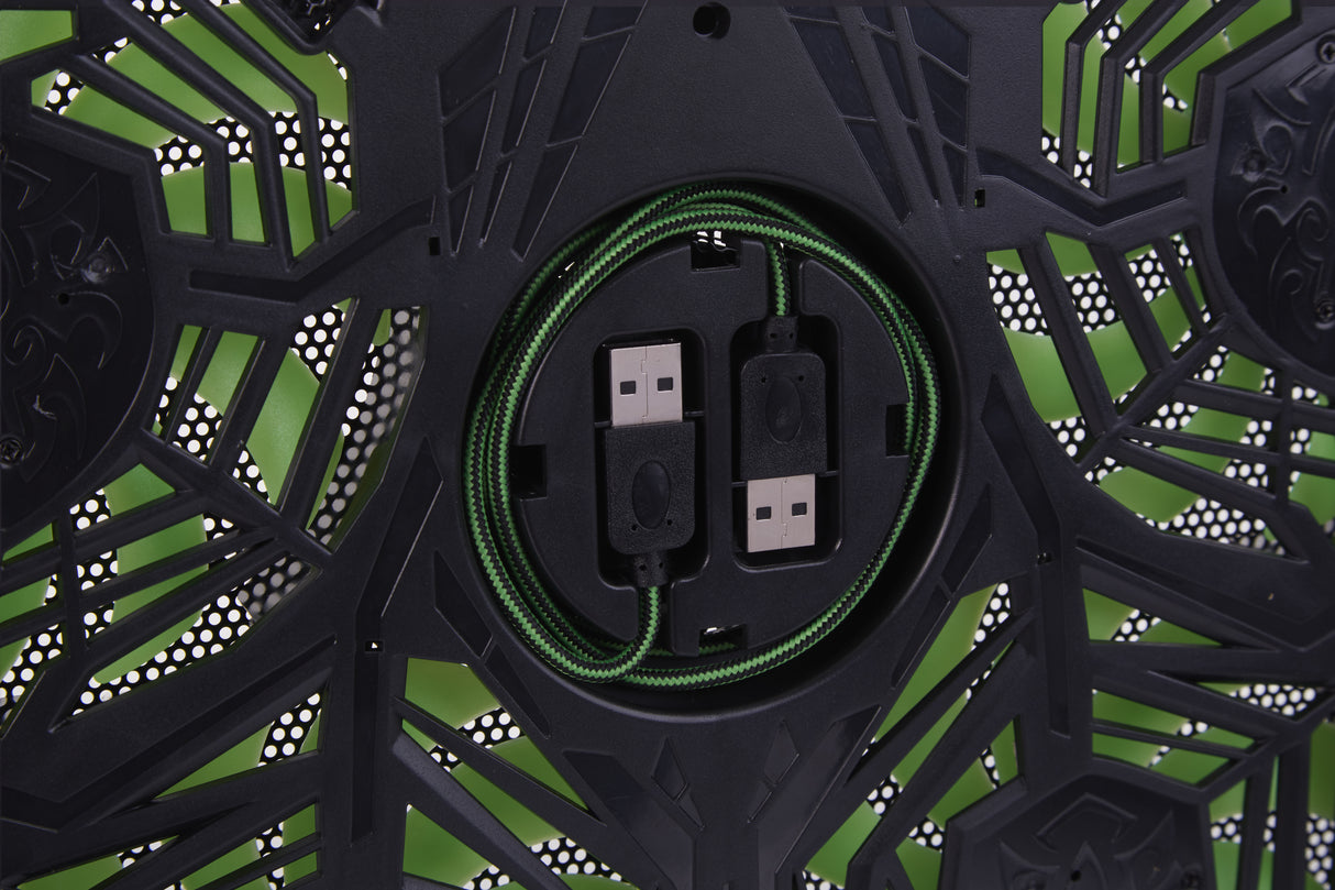 SureFire Bora køling til laptop 43,2 cm (17") 1200 rpm Sort