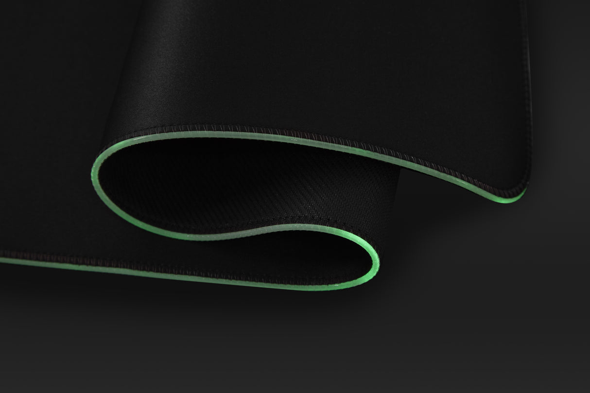 SureFire Silent Flight RGB-320 Gaming musemåtte Sort