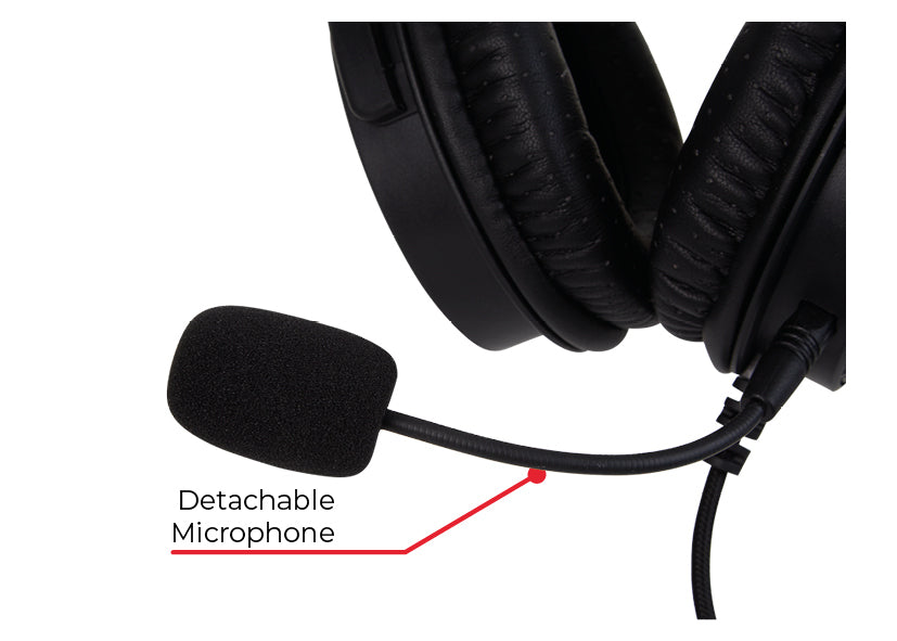 SureFire Harrier 360 Headset Ledningsført Spil USB Type-A Kulfiber