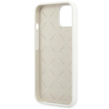 Guess GUHCP13SLS4GGWH iPhone 13 mini 5.4" white/white hard case Silicone 4G Logo