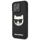 Karl Lagerfeld 3D Rubber Choupette Case for iPhone 13 Pro / iPhone 13 - Black