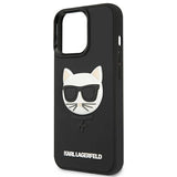 Karl Lagerfeld 3D Rubber Choupette Case for iPhone 13 Pro / iPhone 13 - Black