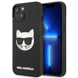 Karl Lagerfeld 3D Rubber Choupette Case for iPhone 13 mini - Black
