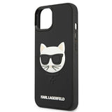 Karl Lagerfeld 3D Rubber Choupette Case for iPhone 13 mini - Black
