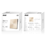 ASUS ZenDrive U9M optisk diskdrev DVD±RW Guld