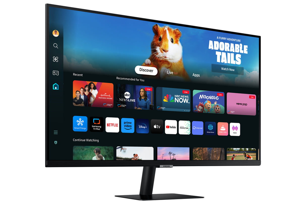 Samsung M50D computerskærm 68,6 cm (27") 1920 x 1080 pixel Fuld HD LED Sort