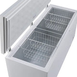 ScanDomestic CF560WE Kummefryser Fritstående 560 L Aluminium, Hvid