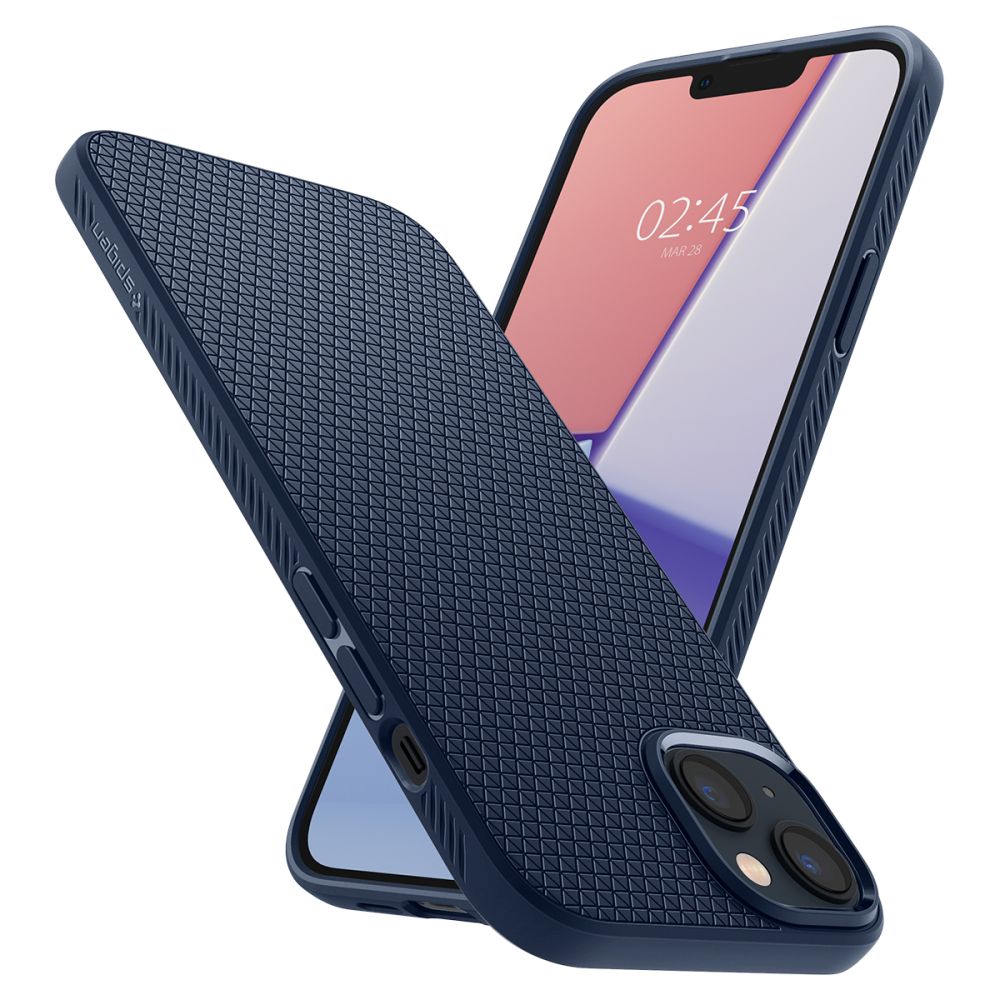 Spigen Liquid Air Iphone 14 Plus / 15 Plus Marineblå