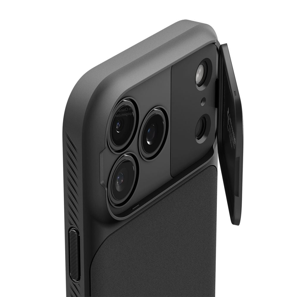 Spigen Optik Armor Mag Safe Iphone 17 Pro Max / 18 Pro Max Sort