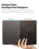 Spigen Airskin Macbook Air 13 M2 M5 2023 2026 Frost Sort