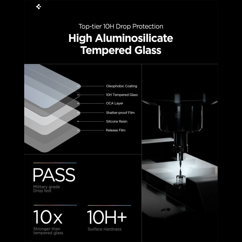 Privacyglas Spigen Glas.Tr 'Ez Fit Pro Ac' Hd 2 Pack Galaxy S26+ Plus Privacy