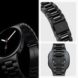Spigen Modern Fit 316 L Remmen Til Samsung Galaxy Watch 8 / 9 / Classic (40 / 44 / 46 Mm) Sort