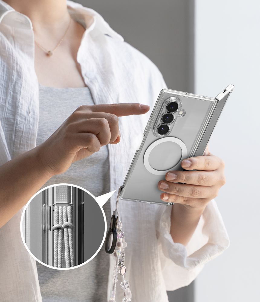 Ringke Fusion Magnetic Magsafe Galaxy Z Fold 8 Ultra Clear
