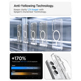 Spigen Ultra Hybrid Mag Magsafe Galaxy S26 Klar/Hvid