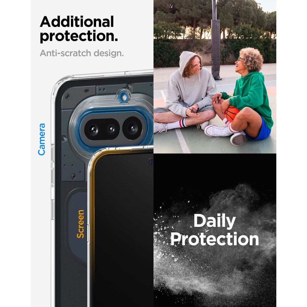 Spigen Ultra Hybrid Nothing Telefon 4 A Krystalklar