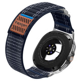 Spigen Wbf0 Band Til Samsung Galaxy Watch 8 / 9 / Classic (40 / 44 / 46 Mm) Marineblå