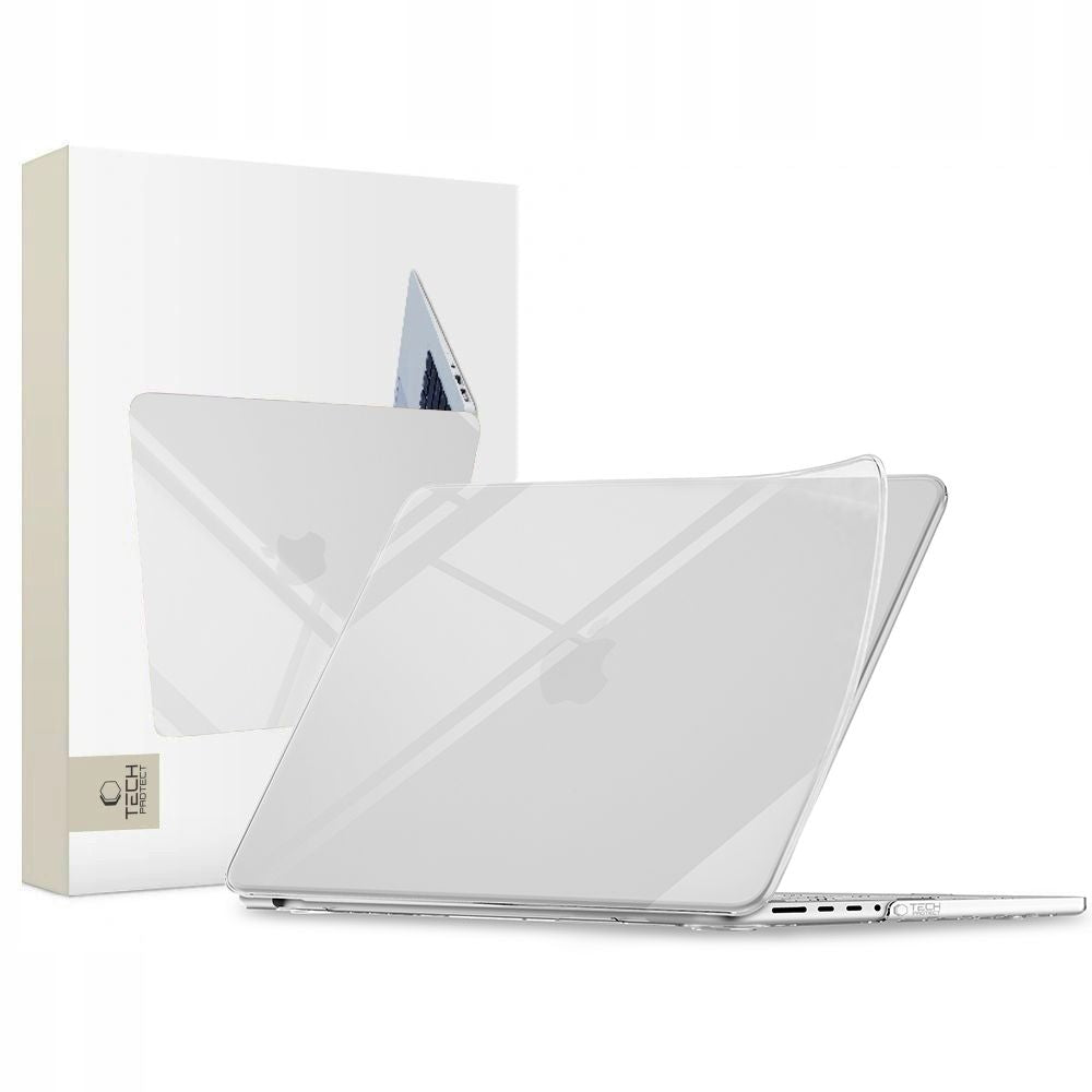 Tech Protect Softshell Macbook Pro 16 M1 M5 / M5 Pro / M5 Pro Max 2021 2026 Krystalklar