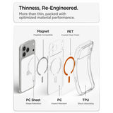 Spigen Ultra Hybrid Magsafe Iphone 17 Pro / 18 Pro Klar/Orange