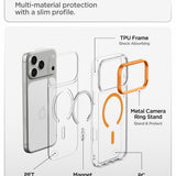 Spigen Ultra Hybrid Optik S Magsafe Iphone 17 Pro Max / 18 Pro Max Klar/Orange