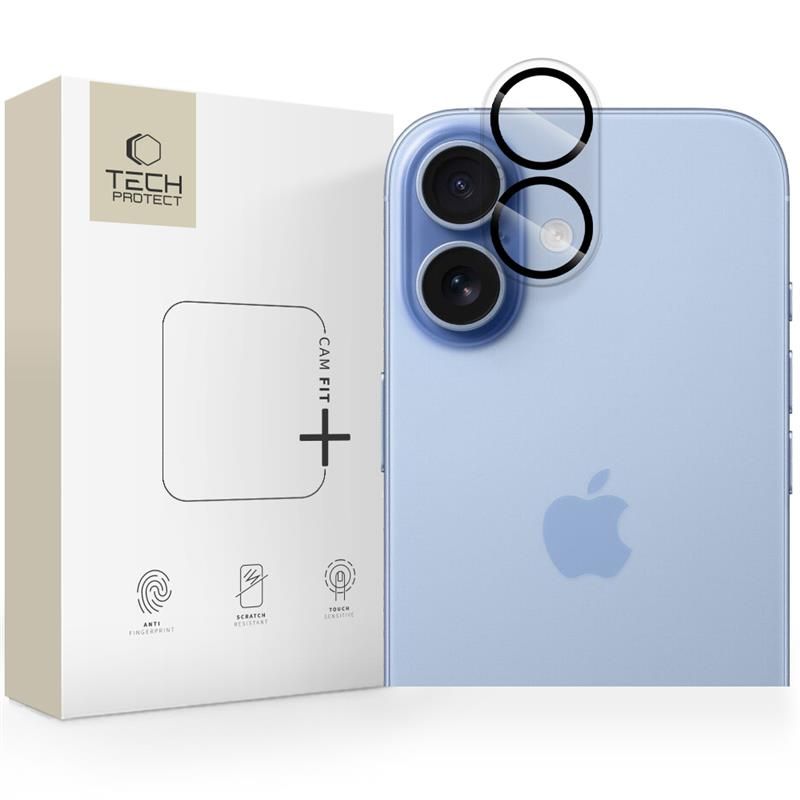Kamera Beskyttelse Tech Protect Cam Fit+ Iphone 17 Clear