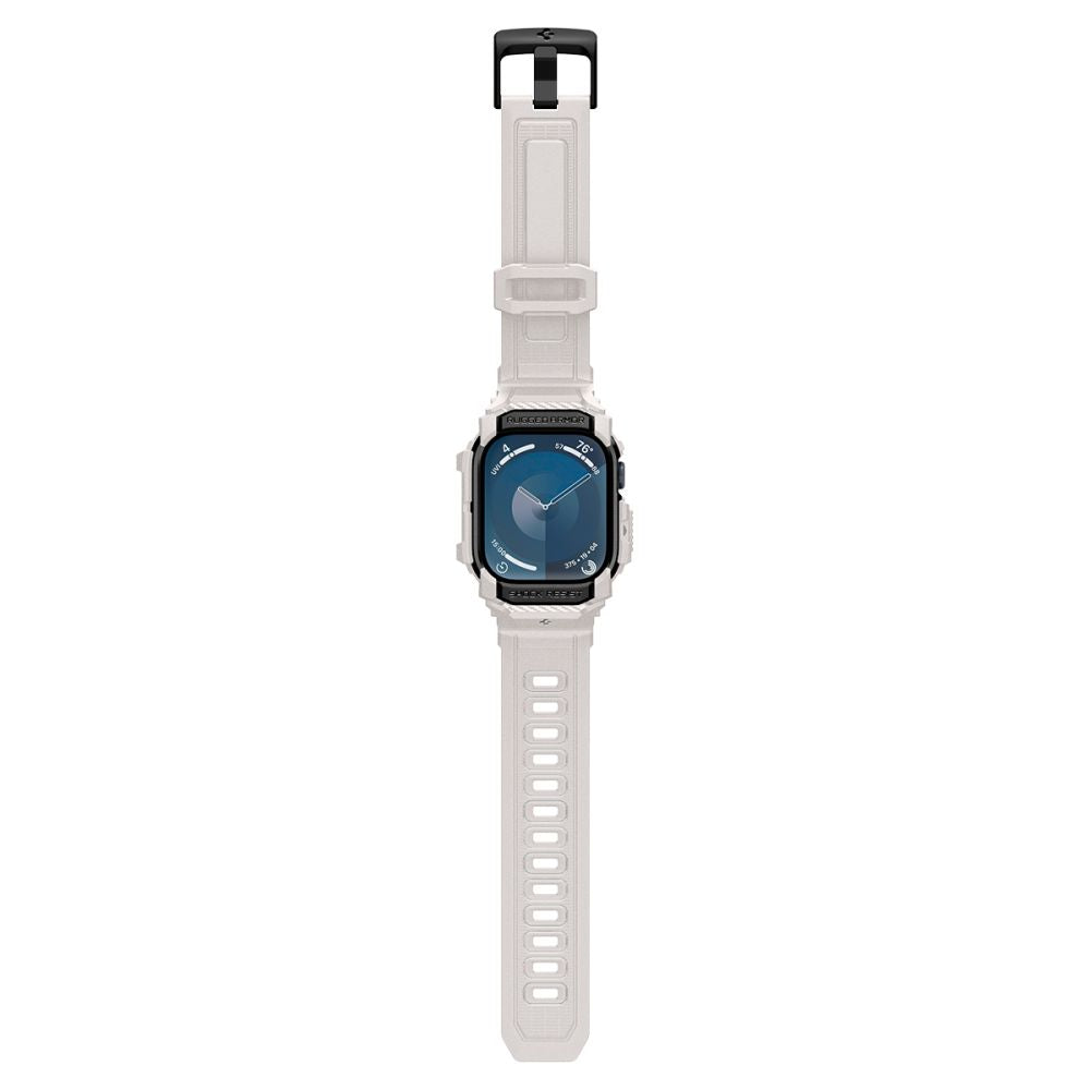 Spigen Rugged Armor ”Pro” Apple Watch 10/11 (46 Mm) Dune Beige