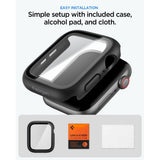 Spigen Thin Fit 360 Apple Watch 4 / 5 / 6 / Se 1 / 2 / 3 (44 Mm) Sort