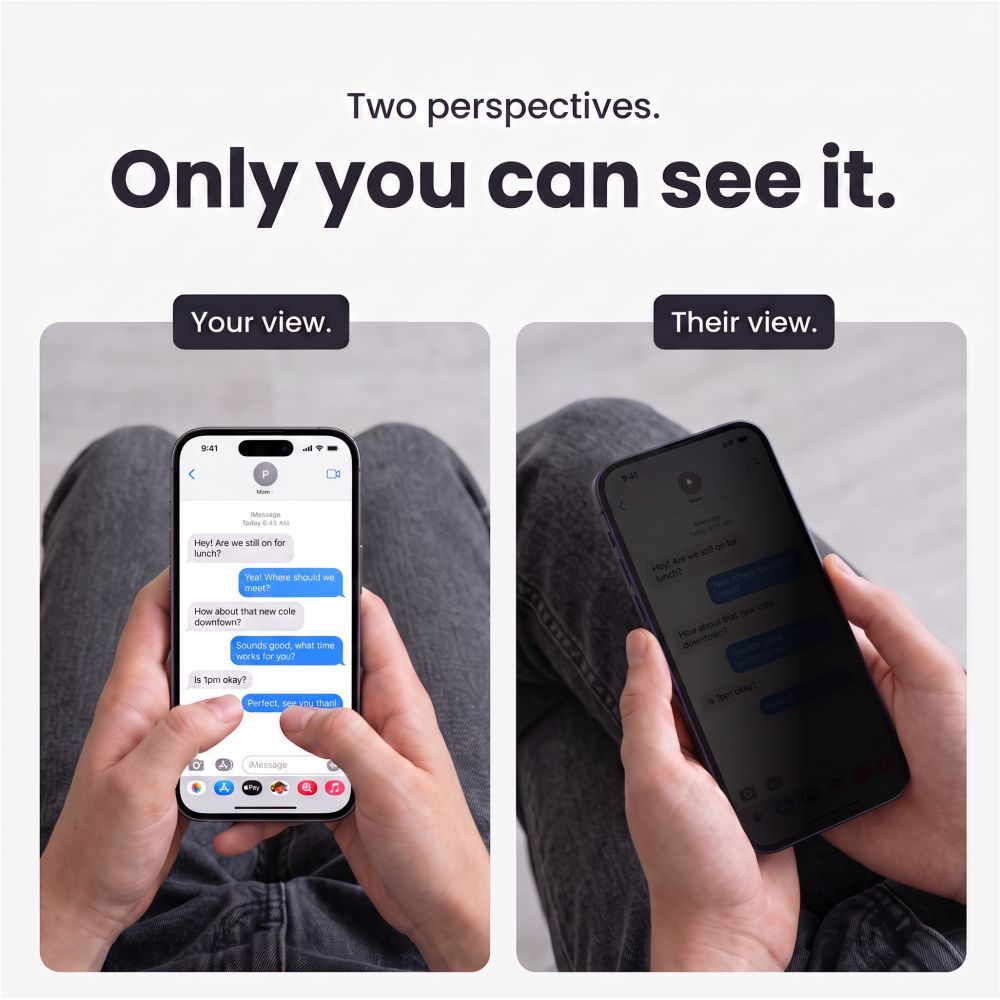 Privacyglas Tech Protect Glass Spy+ 2 Pack Galaxy A16 / A17 / A18 / A26 4 G / 5 G Fortrolighed