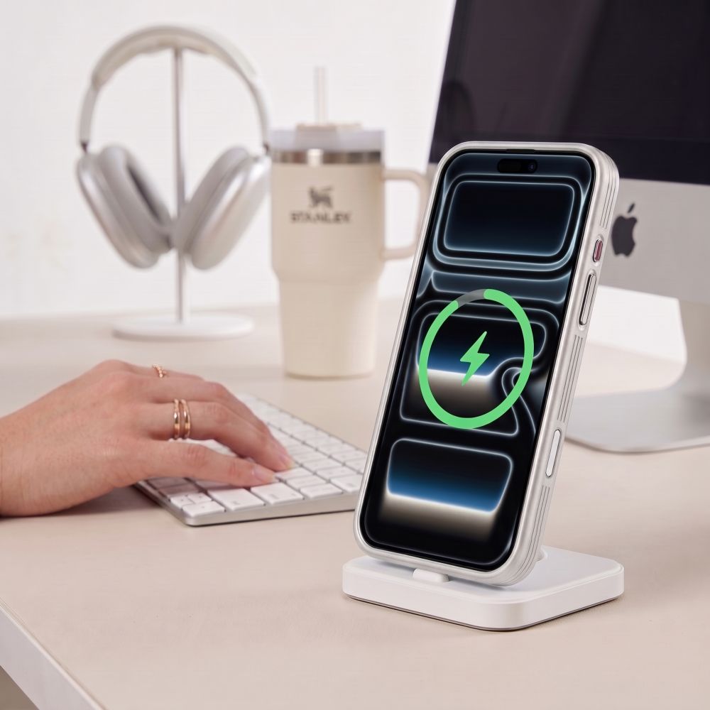 Tech Protect Magprime Magsafe Cc Iphone 17 Pro / 18 Pro Mat Grå