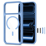 Tech Protect Magone Magsafe Cc + Glas 2 Pak Iphone 17 Pro Max / 18 Pro Max Lysebla/Klar