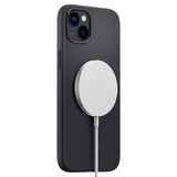 Spigen Silikone Fit Mag Magsafe Iphone 14 Plus / 15 Plus Sort