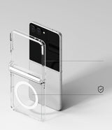 Ringke Fusion Flap Magnetisk Magsafe Galaxy Z Flip 8 Klar