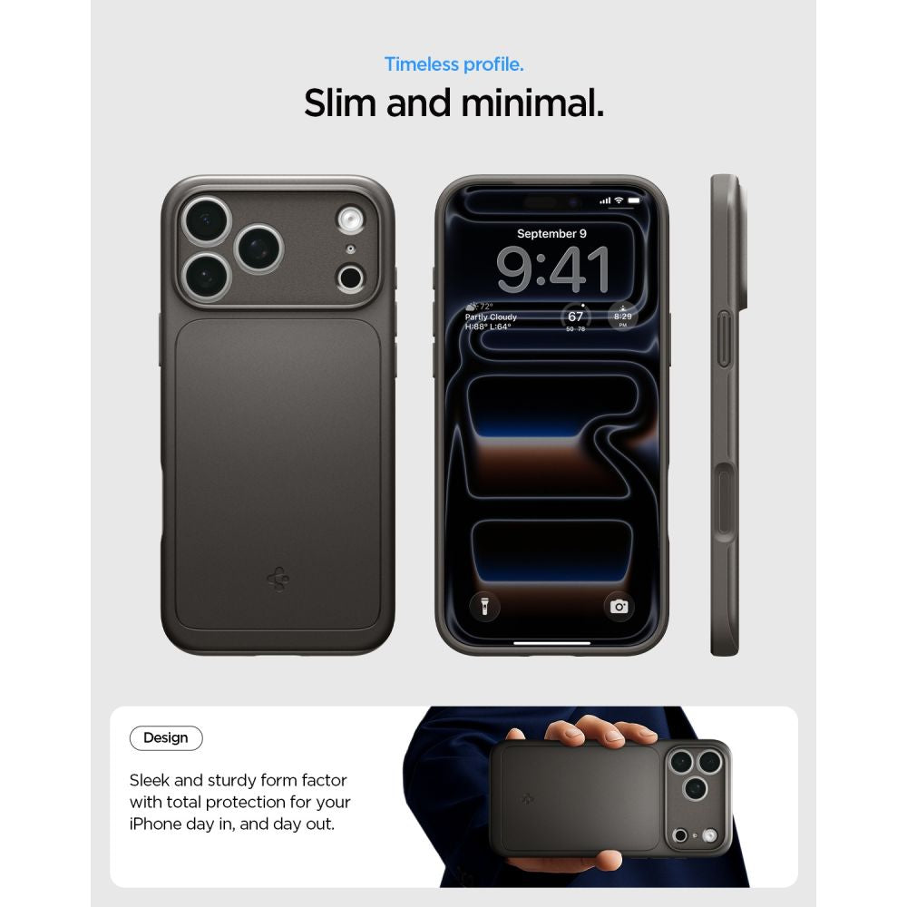 Spigen Thin Fit Magsafe Iphone 17 Pro Max / 18 Pro Max Gunmetal