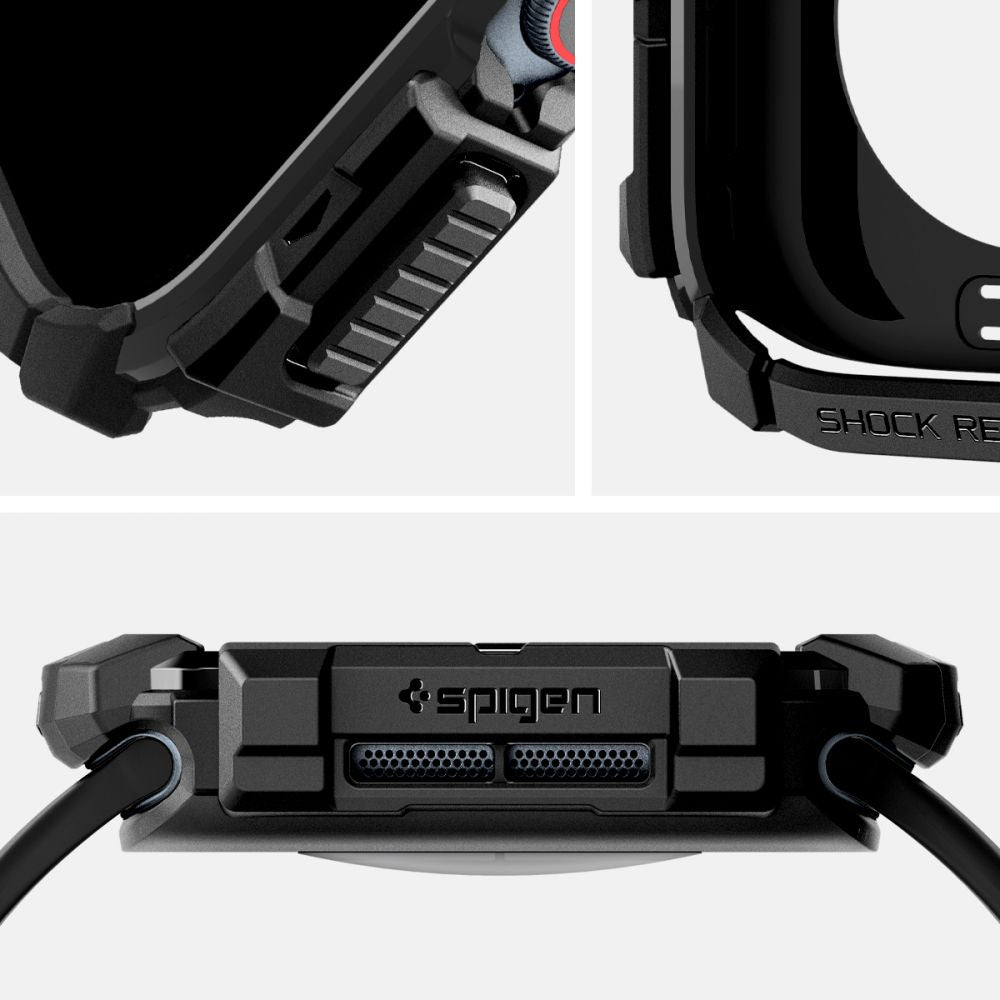 Spigen Rugged Armor Apple Watch 10/11 (46 Mm) Matsort