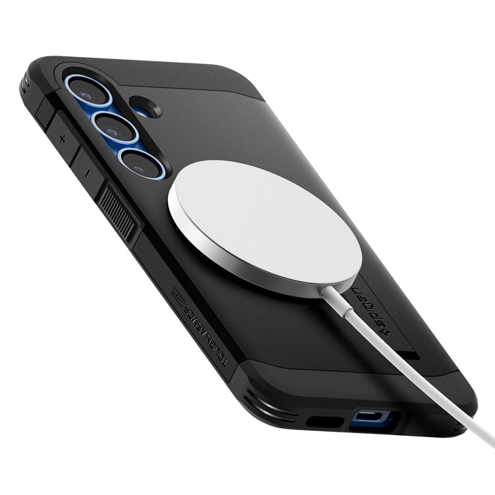 Spigen Tough Armor Magsafe Galaxy S25 Sort
