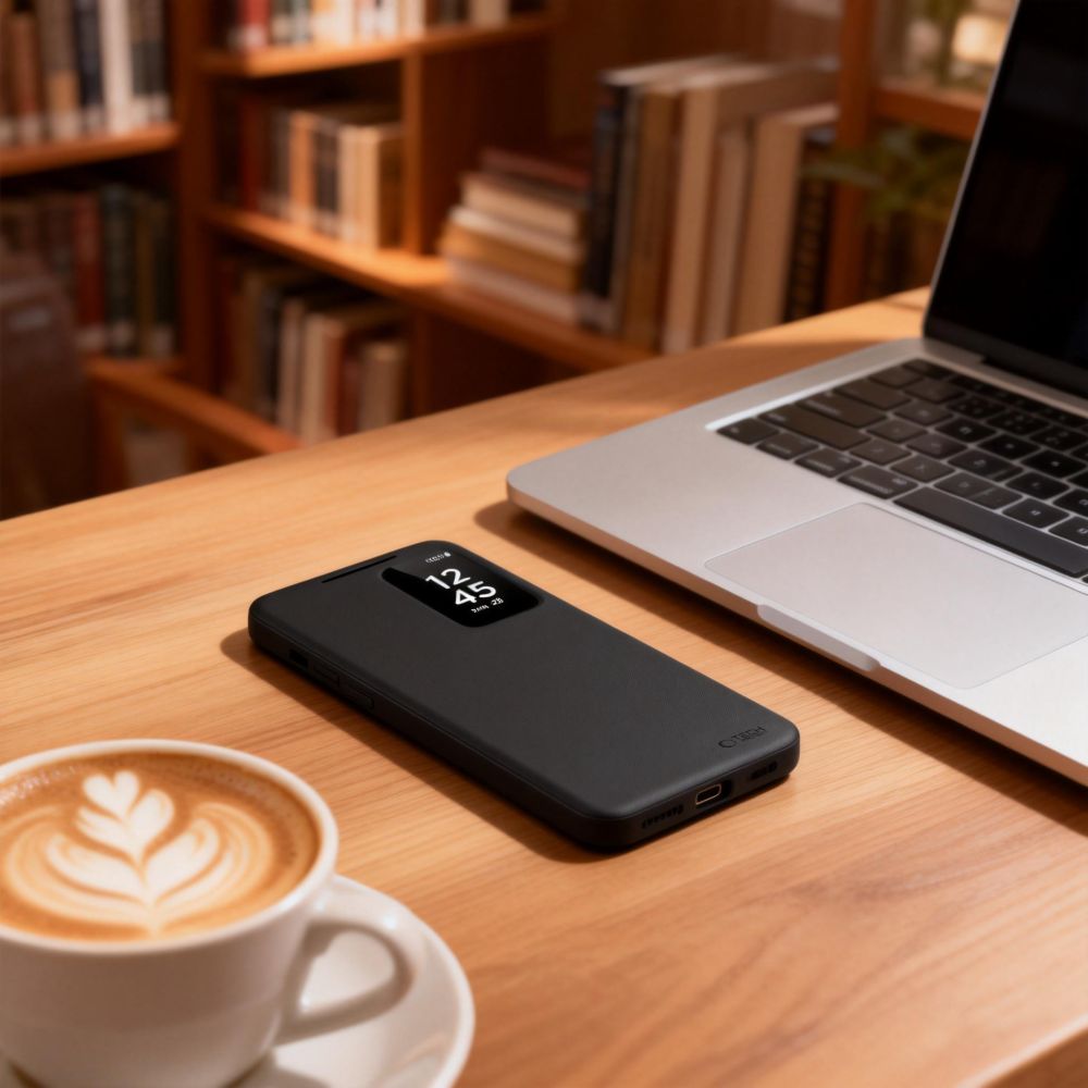 Tech Protect Smart Tegnebog Galaxy A57 5 G Matsort