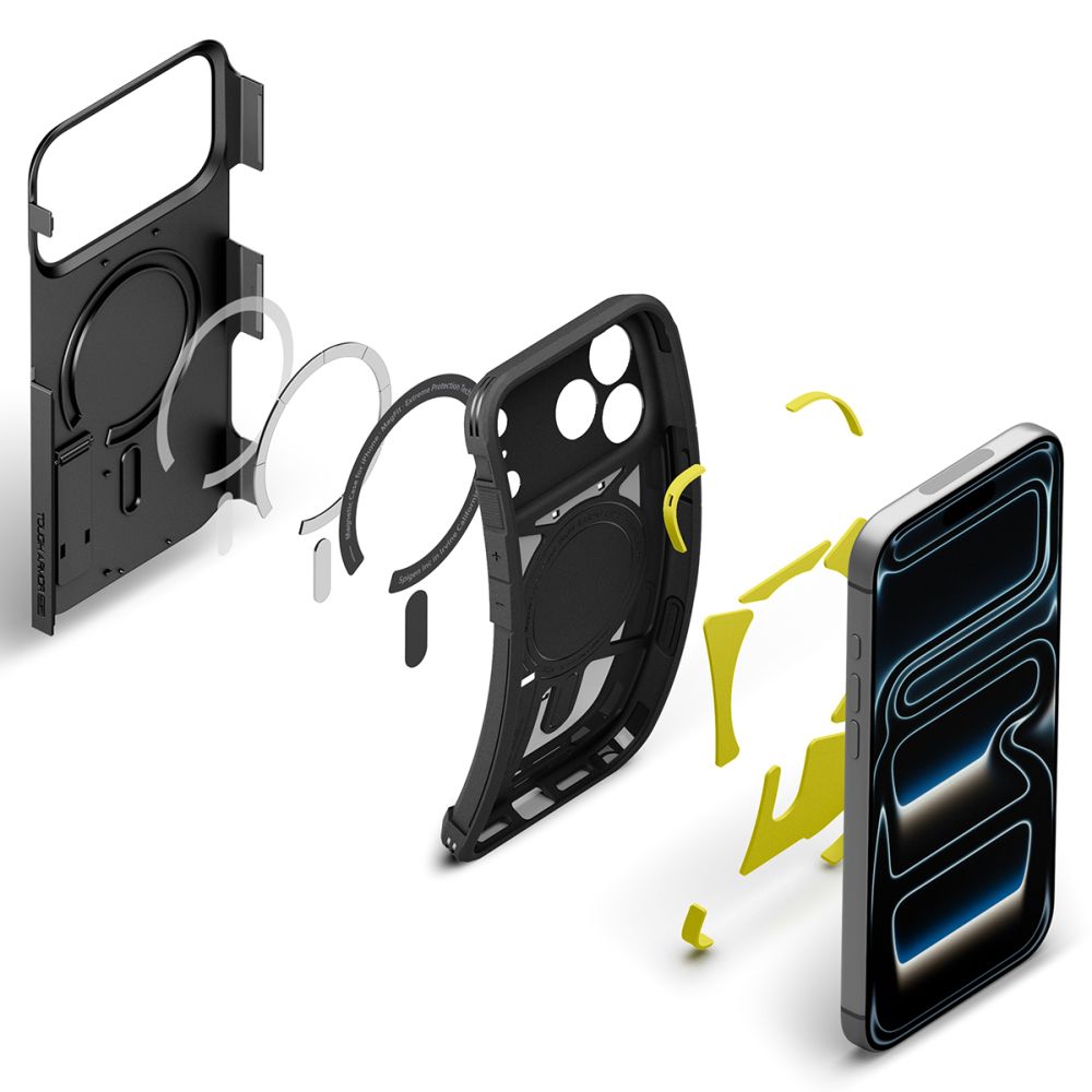 Spigen Tough Armor T Magsafe Iphone 17 Pro / 18 Pro Sort